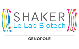 Shaker by Genopole Logo